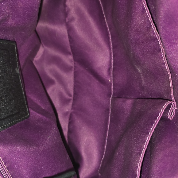 Coach Ashley Leather Hippie Pleated Shoulder Bag Crossbody Purse - Picture 13 of 16